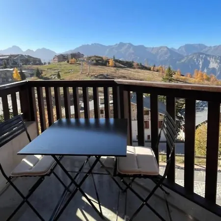 Studio 4 Personnes Plein Centre Huez Exterior photo